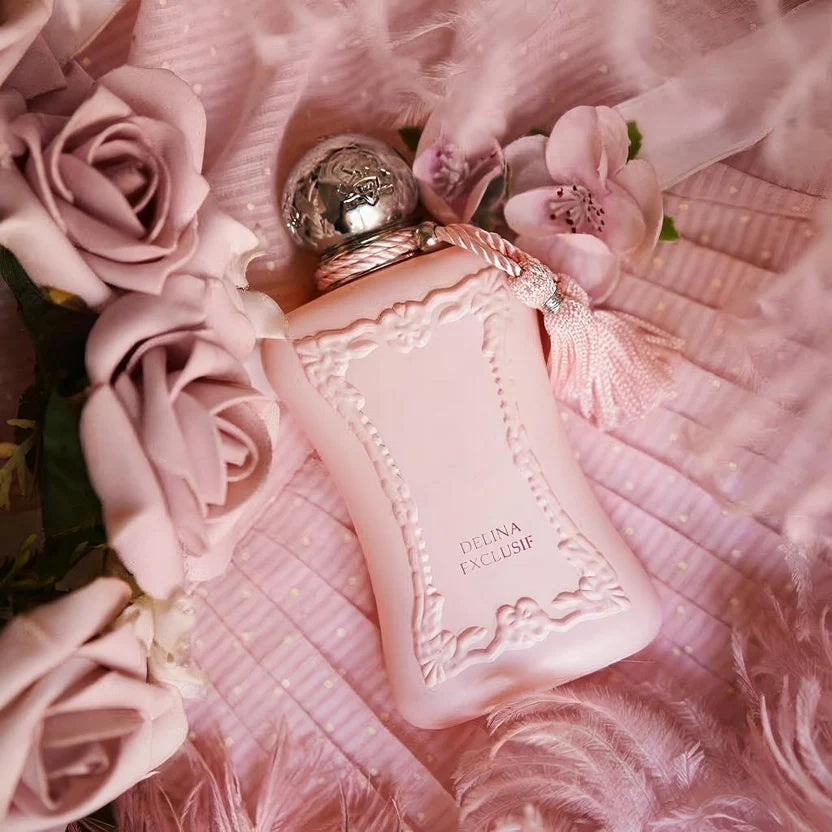 Parfums de Marly Delina Exclusif Eau de Parfum for Women – 75ml / 2.5 oz | Luxury Floral Amber Fragrance