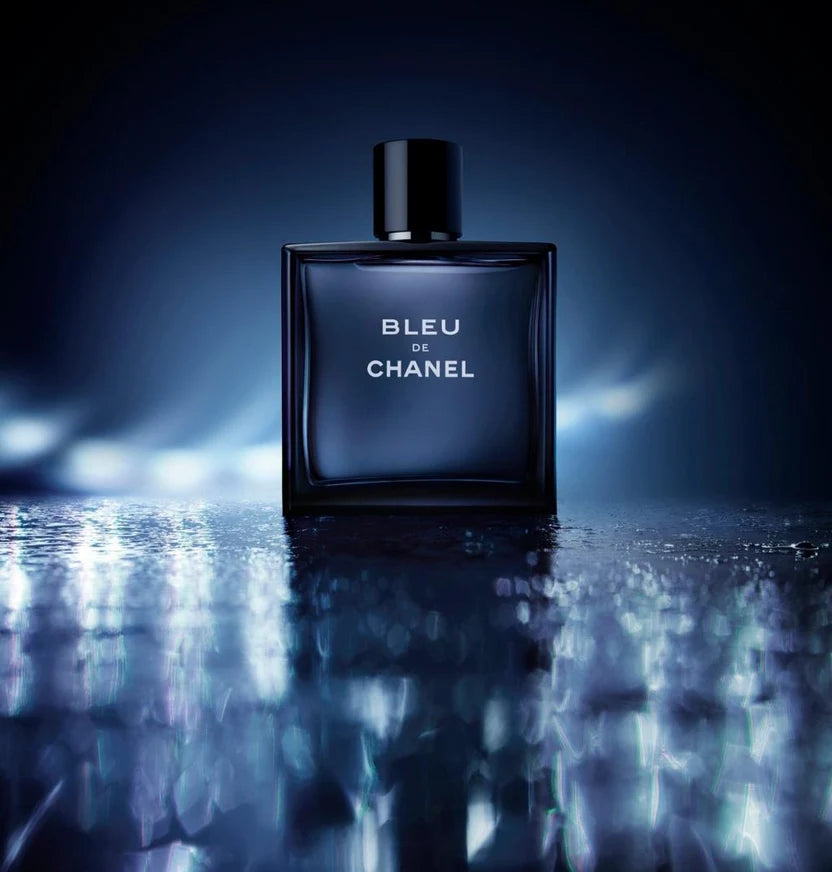 BLEU DE CHANEL Eau de Toilette Spray for Men – 100ml / 3.4 oz | Luxury Woody Aromatic Fragrance