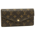 Authentic LOUIS VUITTON Monogram Portefeuille Sarah Long Wallet F#46691