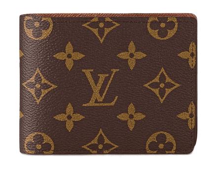 Louis Vuitton Multiple Slender Wallet Monogram Canvas Brown Men’s Wallet