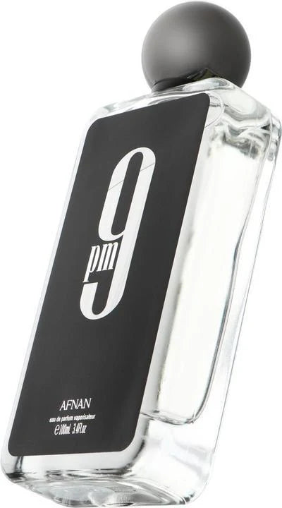 Afnan 9 PM Eau de Parfum for Men – 100ml / 3.4 oz | Long-Lasting Amber Vanilla Fragrance