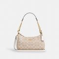 COACH Teri Shoulder Bag in Signature Canvas for Women