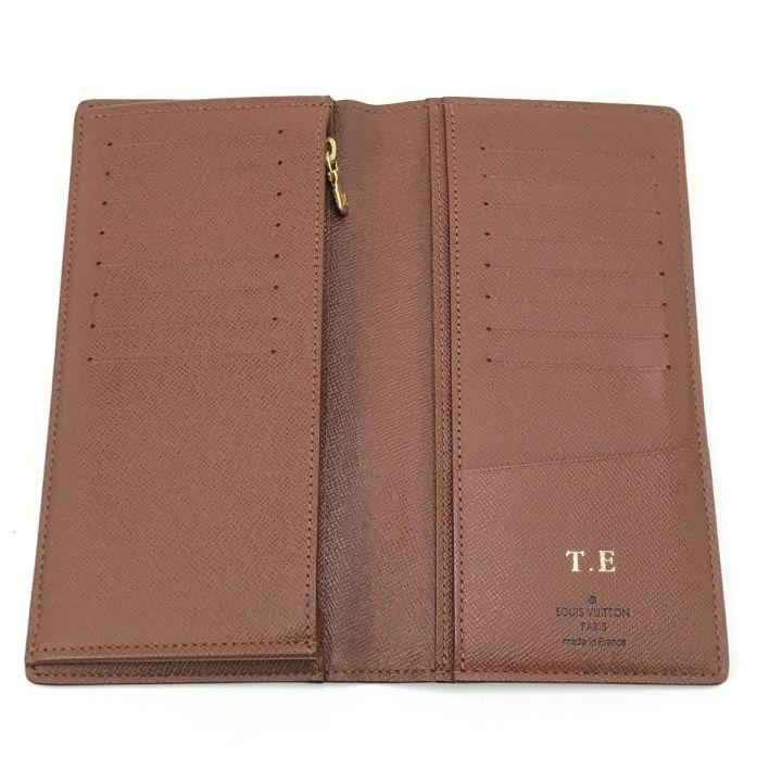 Louis Vuitton Engraved Monogram Wallet Brown – Men's Designer Bifold Wallet